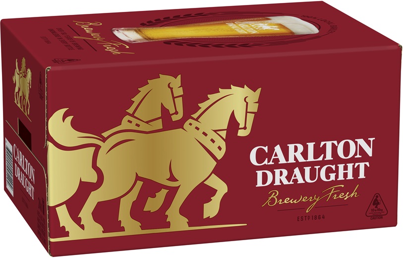 Carlton Draught Bottle 375mL First Choice Liquor Market