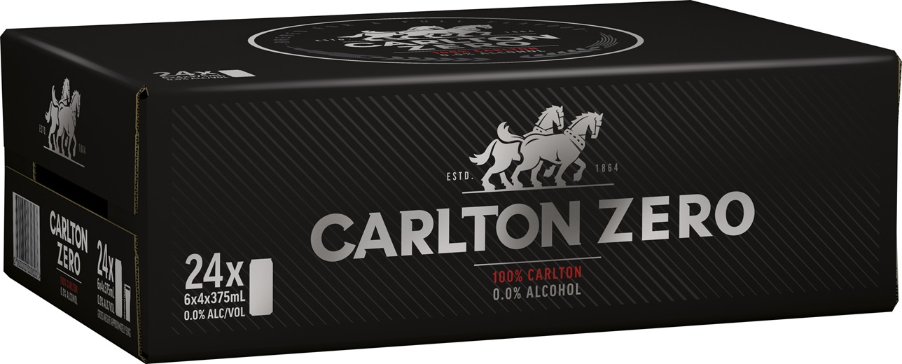 Carlton Zero Can 375mL First Choice Liquor Market