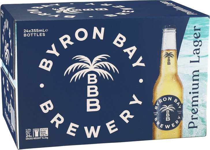 Byron Bay Lager Bottle 355ml First Choice Liquor