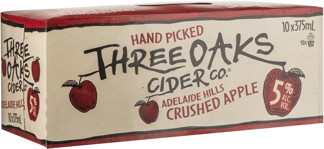 Three Oaks Original Cider 10pk Can 375mL First Choice Liquor Market